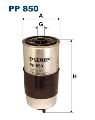 

Фильтр топливный Filtron PP850, PP 850