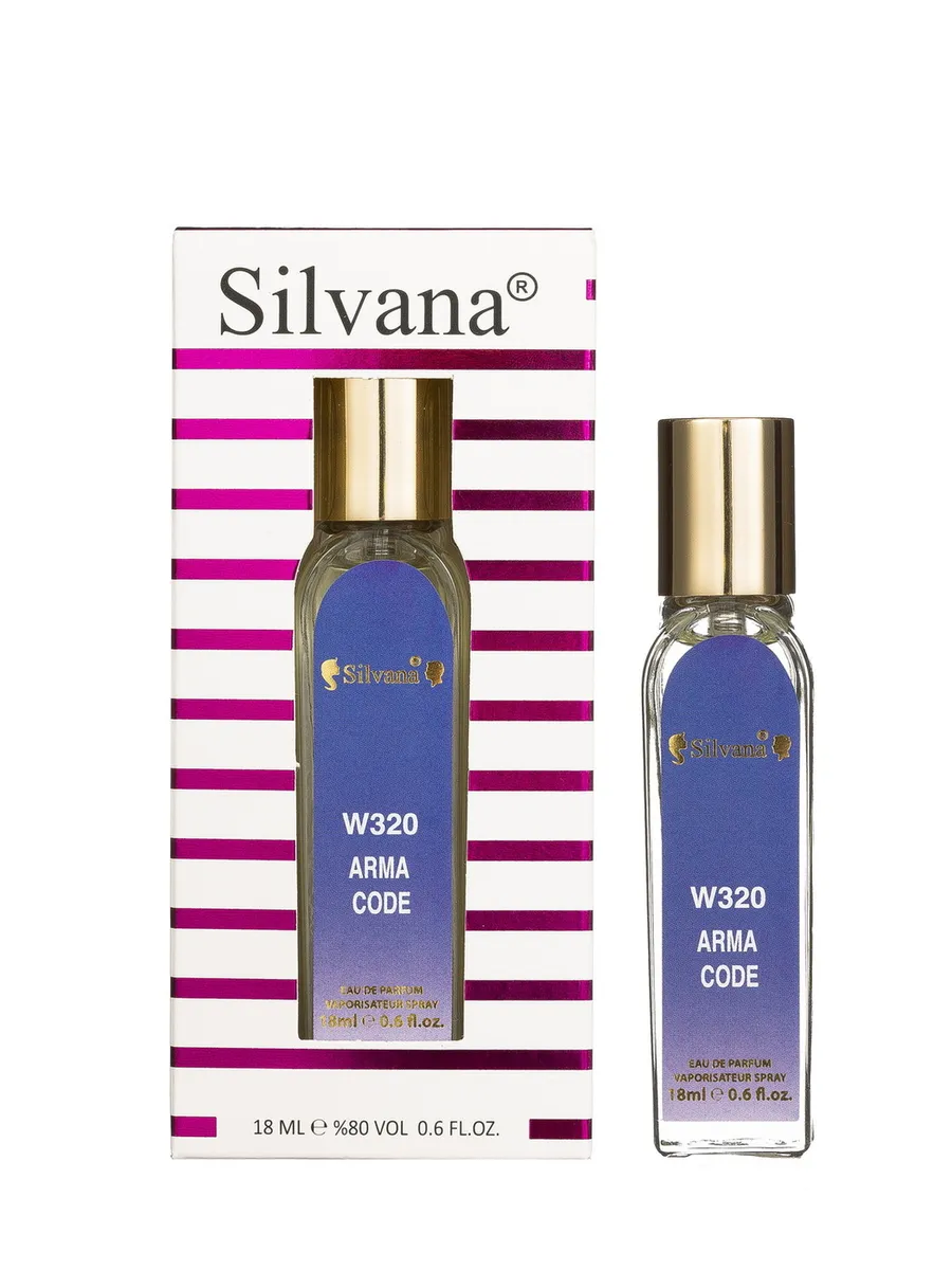 

Парфюмерная вода Silvana W320 ARMA CODE 18 мл, W320 ARMA CODE