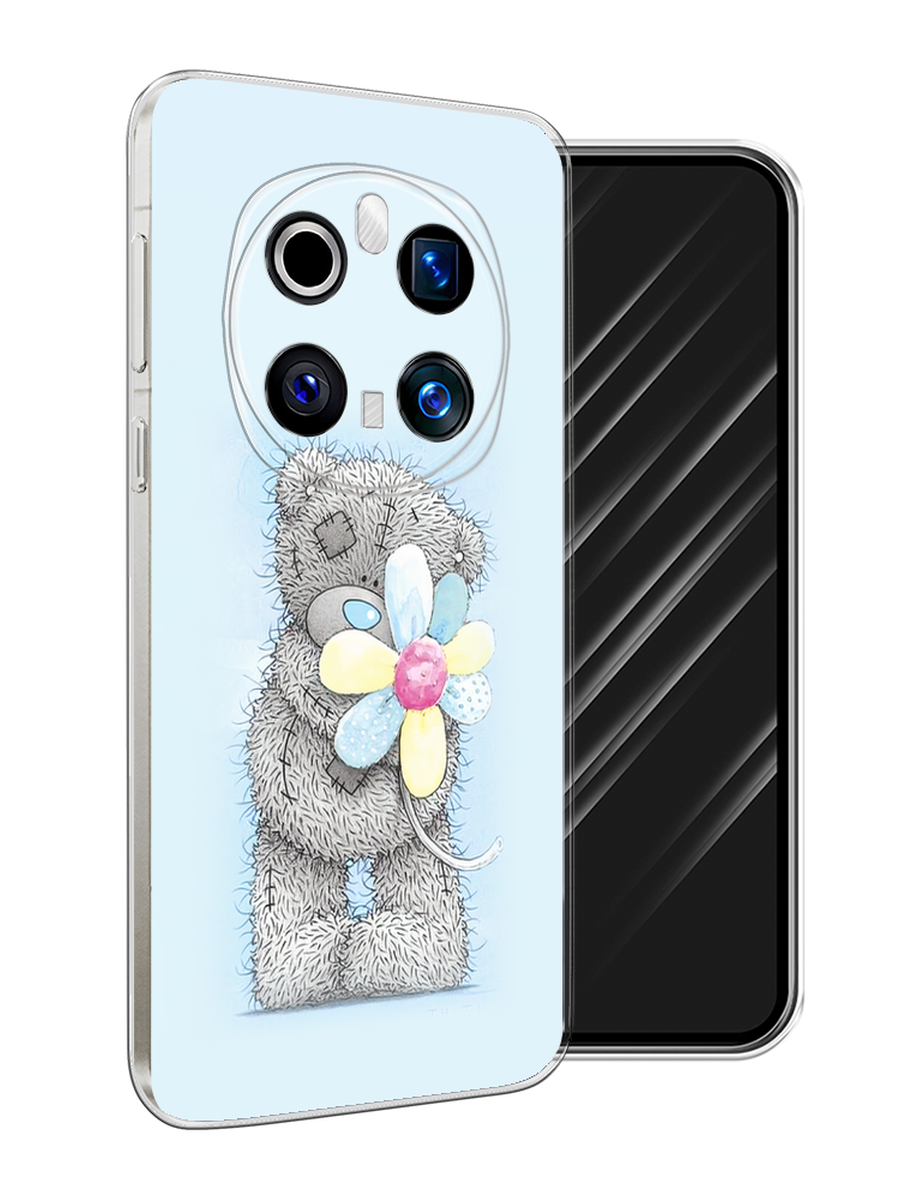 

Чехол Awog на Honor Magic 7 Pro "Me to you с ромашкой", Голубой;серый;желтый, 6125650-1