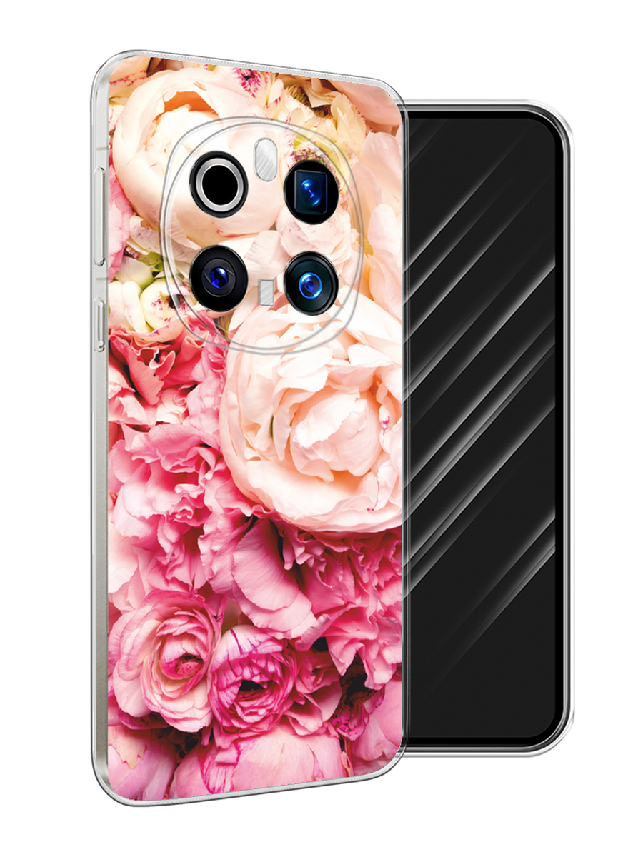 

Чехол Awog на Honor Magic 7 Pro "Пионы яркие", Розовый, 6125650-1