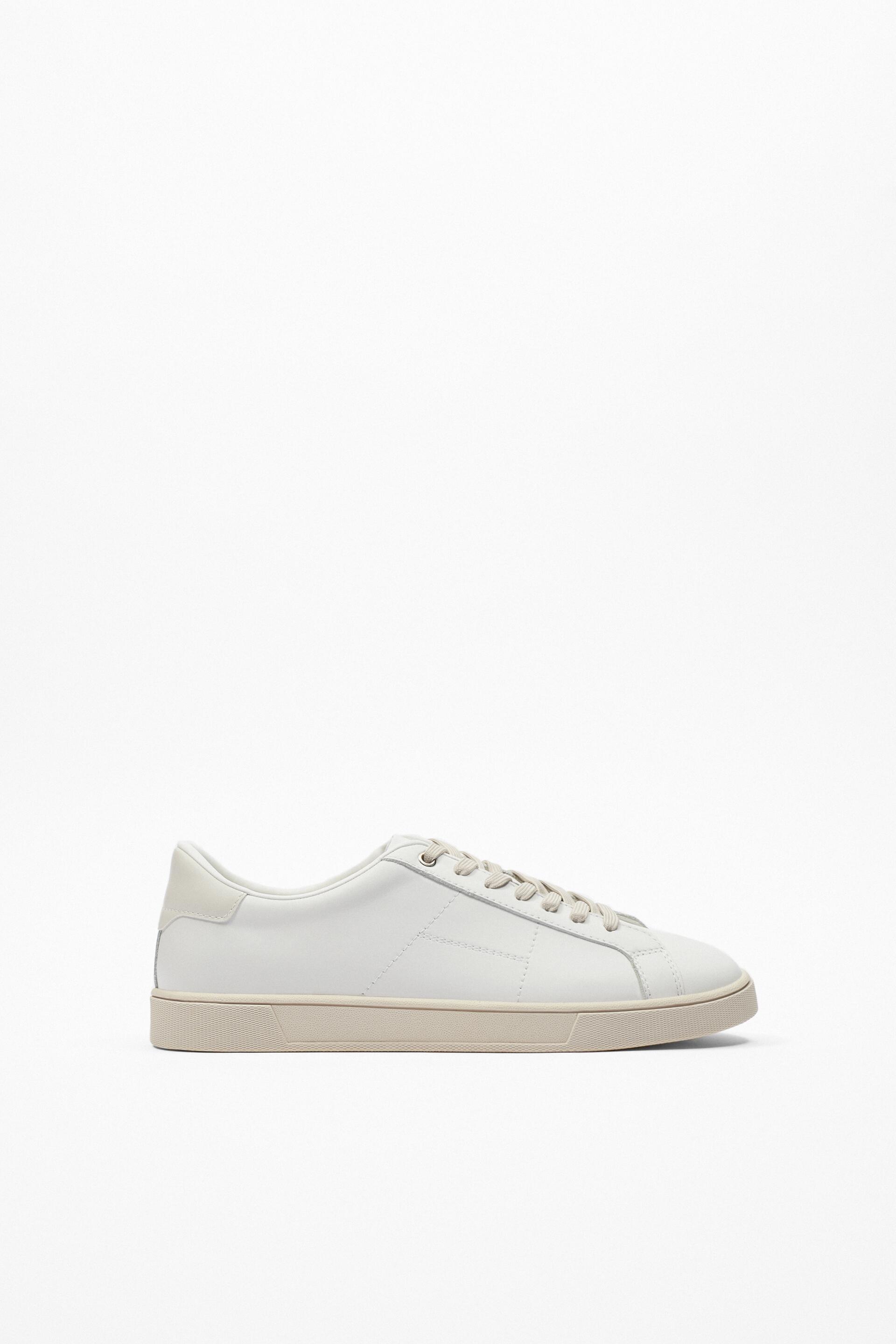 

Кеды мужские ZARA 12209020 белые 42 RU (доставка из-за рубежа), 12209020