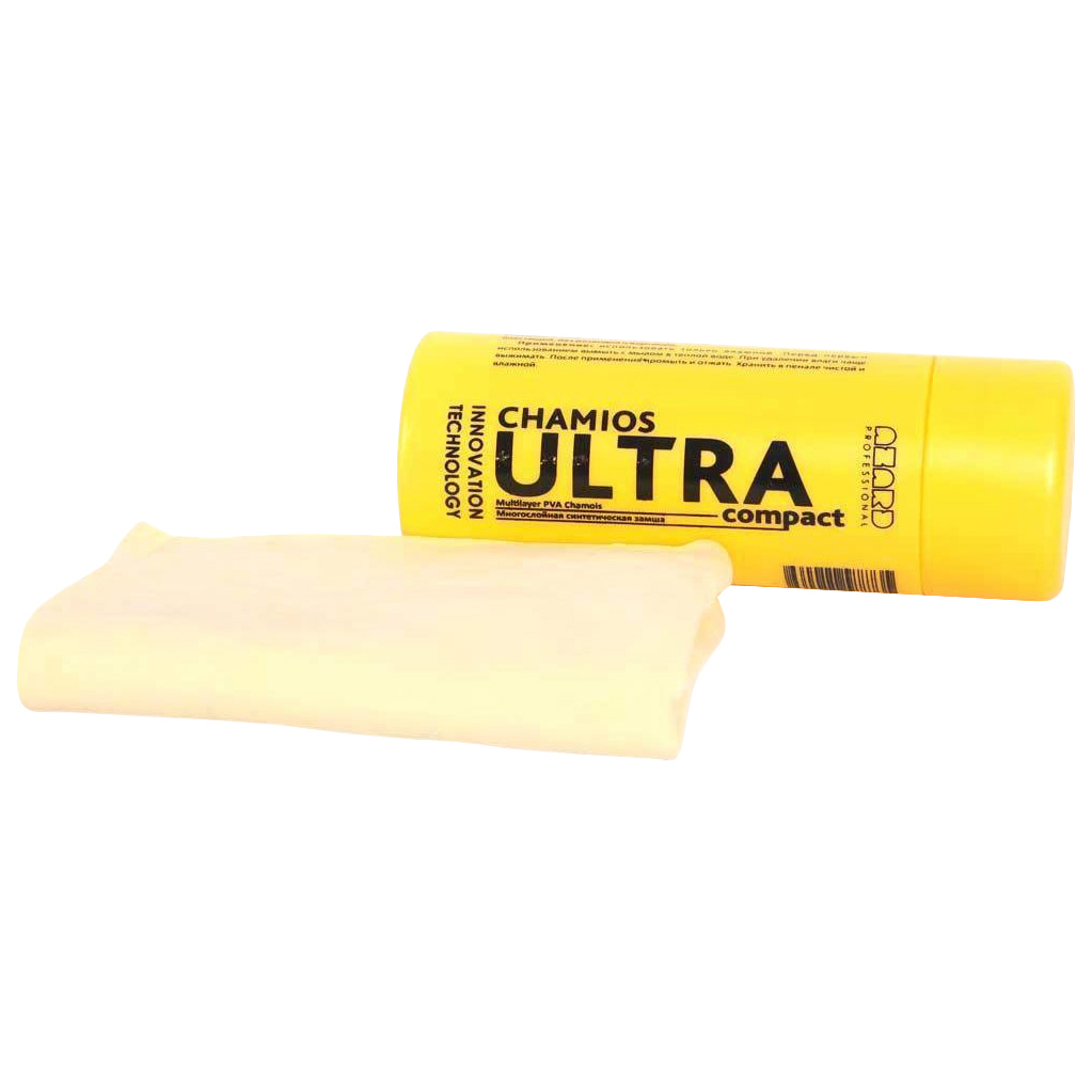 Замша синтетическая в тубе ULTRA CHAMOIS COMPACT /Компакт/ (43х32 см) арт. AUC-01
