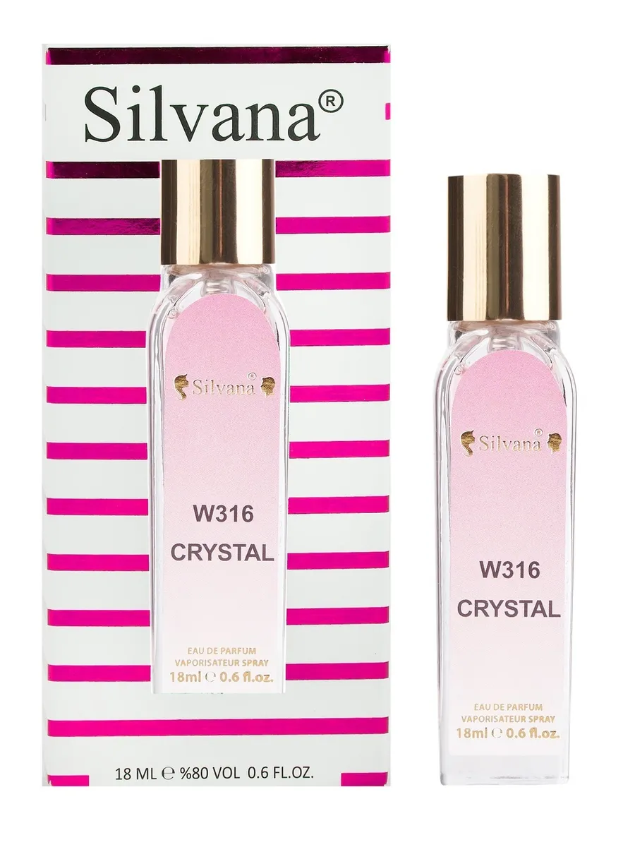 

Парфюмерная вода Silvana W316 CRYSTAL 18 мл, W316 CRYSTAL