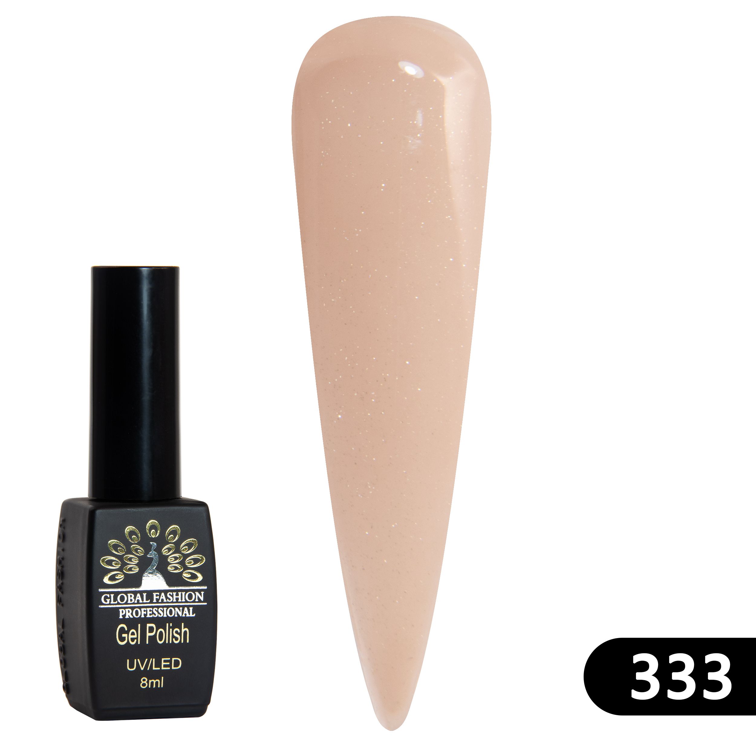 

Гель-лак BLACK ELITE 333 Global Fashion 8 мл