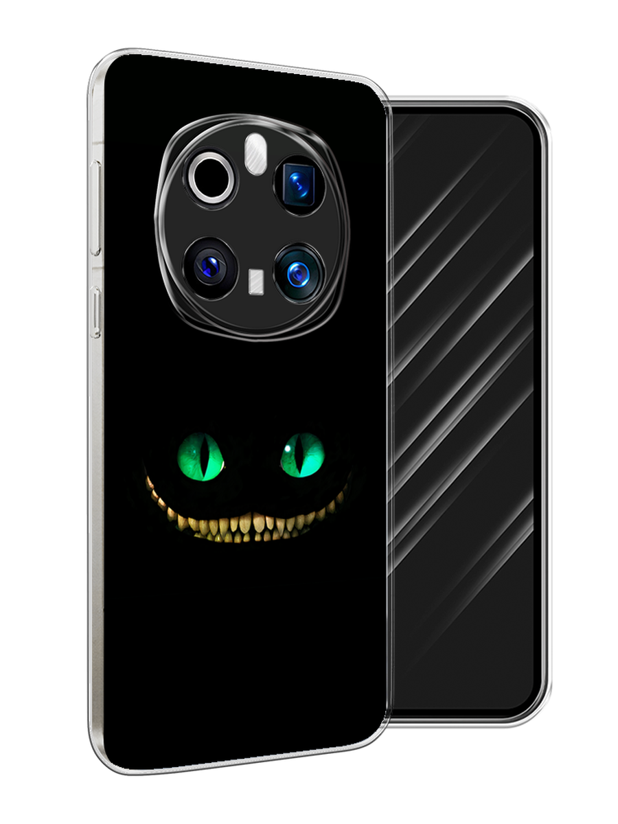 

Чехол Awog на Honor Magic 7 Pro "Зеленоглазый чеширский кот", Черный, 6125650-1