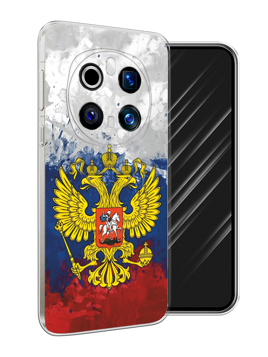 

Чехол Awog на Honor Magic 7 Pro "РФ", Белый;синий;красный, 6125650-1