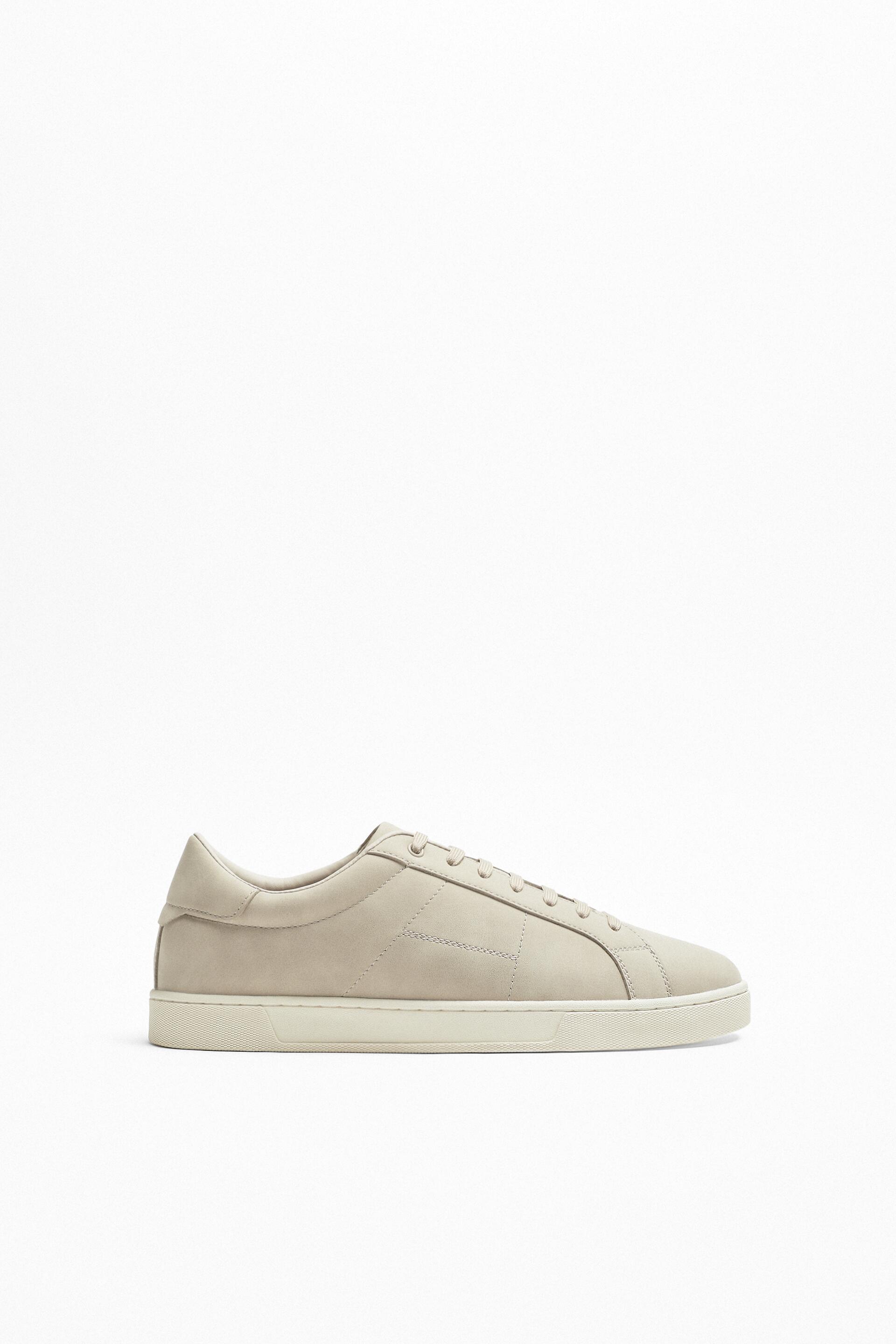 

Кеды мужские ZARA 12210120 серые 39 EU (доставка из-за рубежа), Серый, 12210120