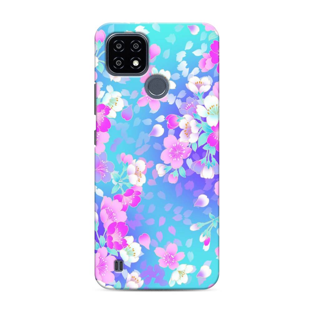 

Пластиковый чехол "Яблоневые цветы" на Realme C21Y, 256820-6
