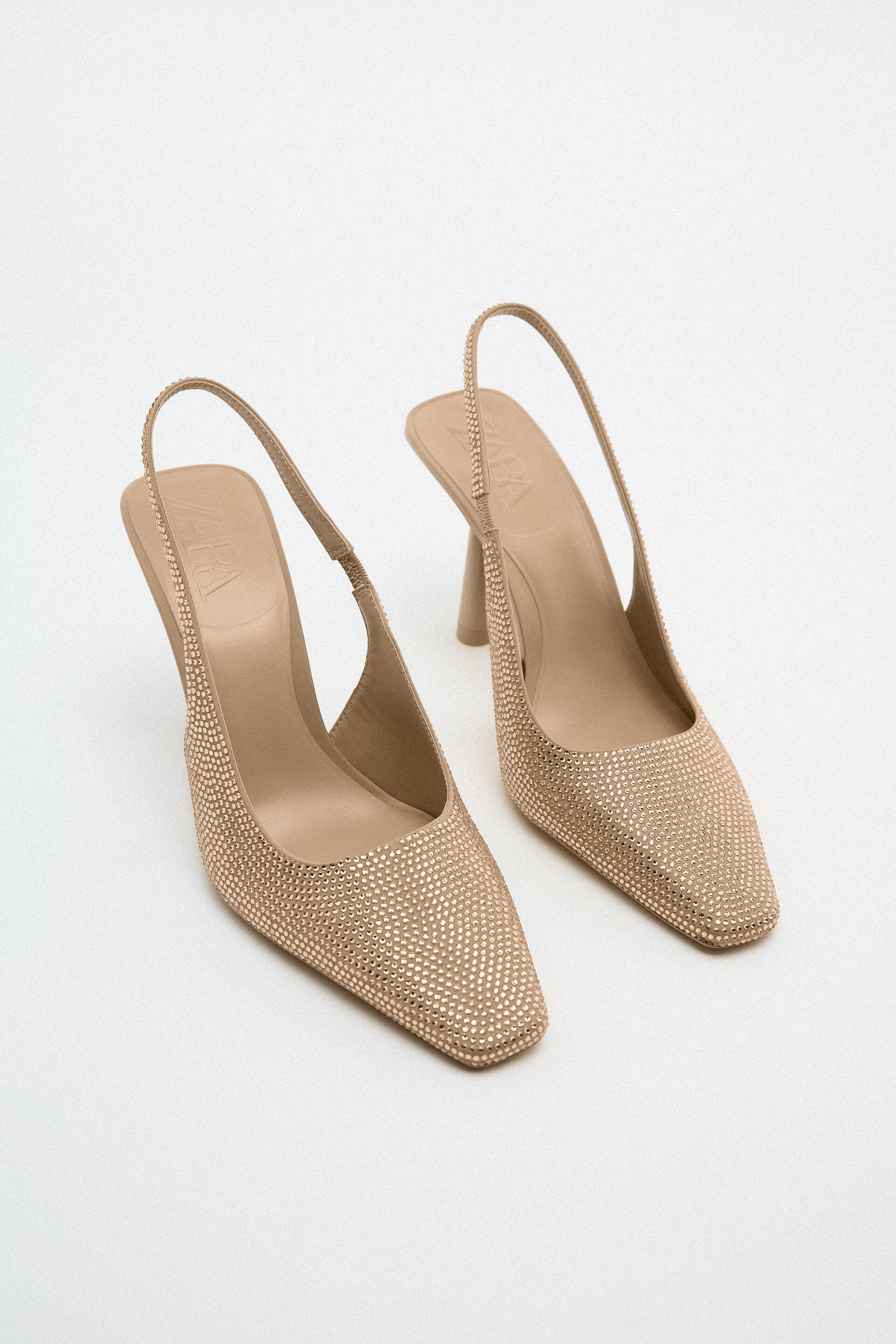 

Туфли женские ZARA 12212010 бежевые 35 RU (доставка из-за рубежа), 12212010