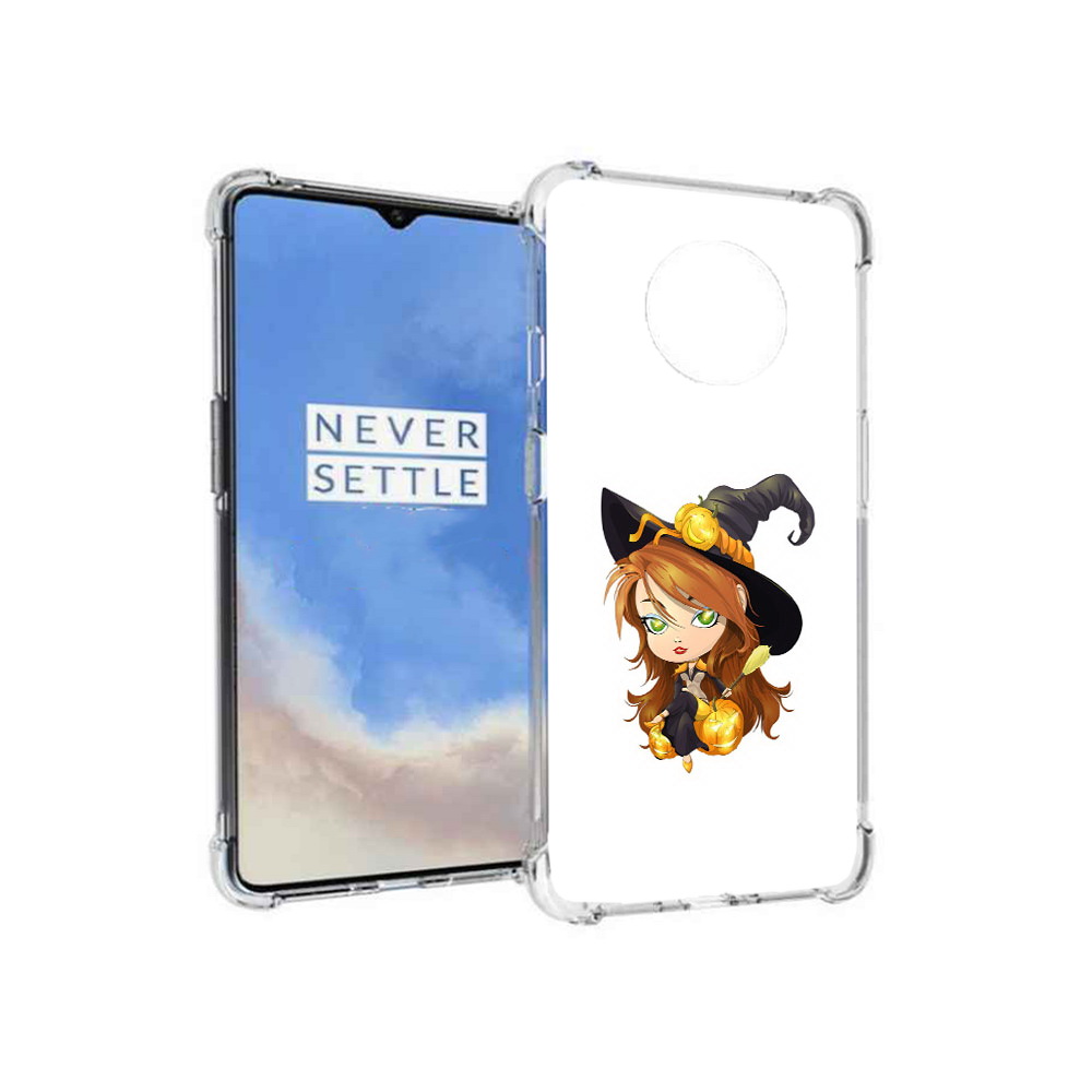 

Чехол MyPads Tocco для OnePlus 7T Ведьмочка (PT227044.138.40), Прозрачный, Tocco