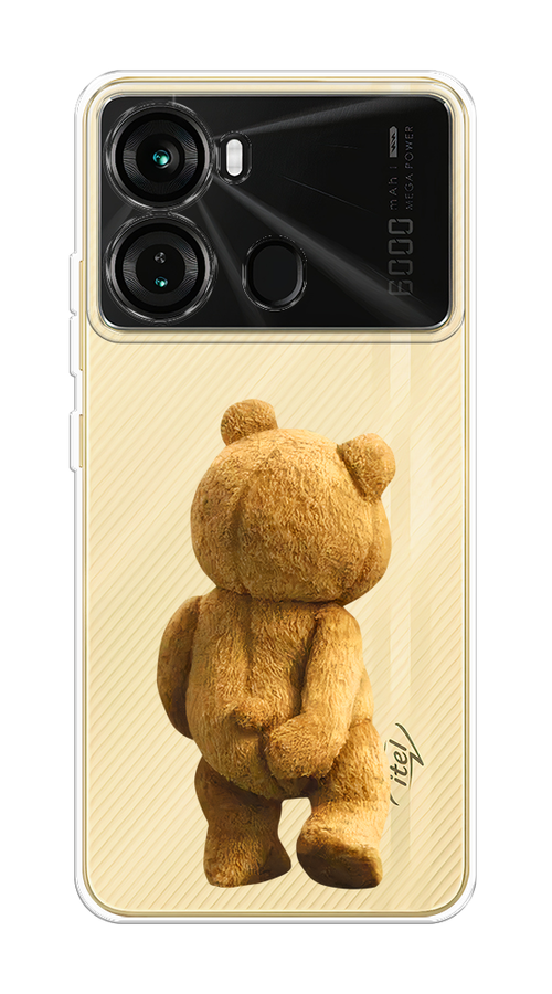 

Чехол на Itel P40 "Медвежья спина", Коричневый;прозрачный, 3201350-1