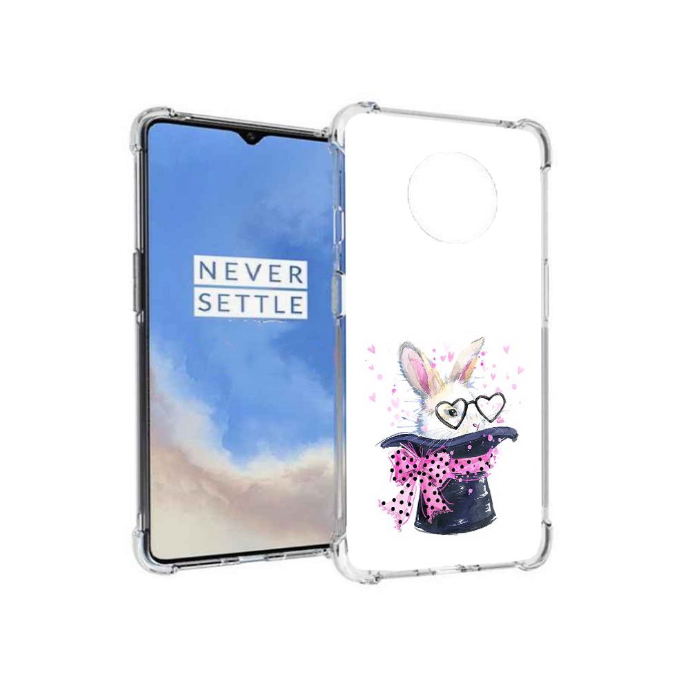 Чехол MyPads Tocco для OnePlus 7T кролик в шляпе (PT227044.138.418)