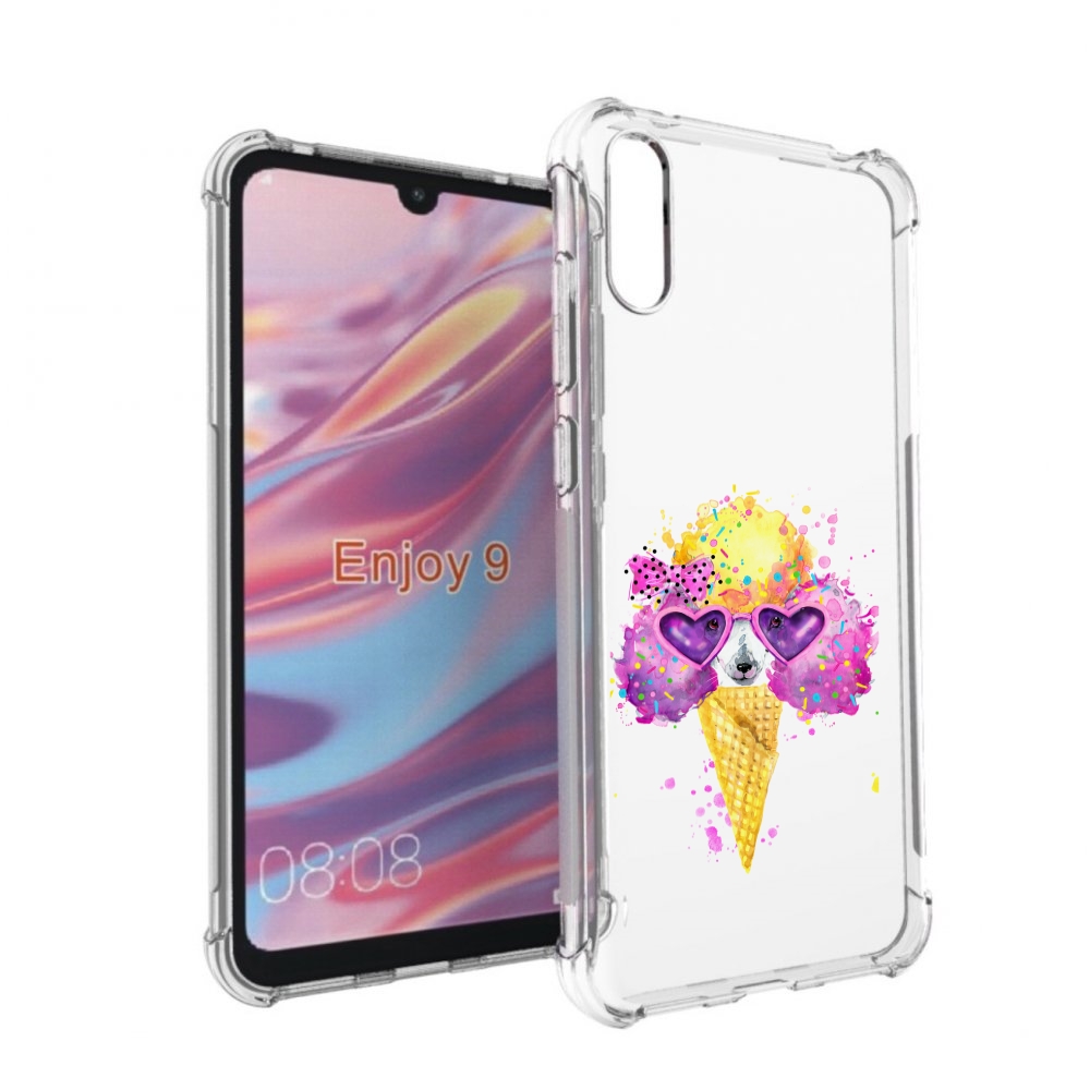 

Чехол бампер MyPads Рожок для Huawei Enjoy 9., Прозрачный, Tocco