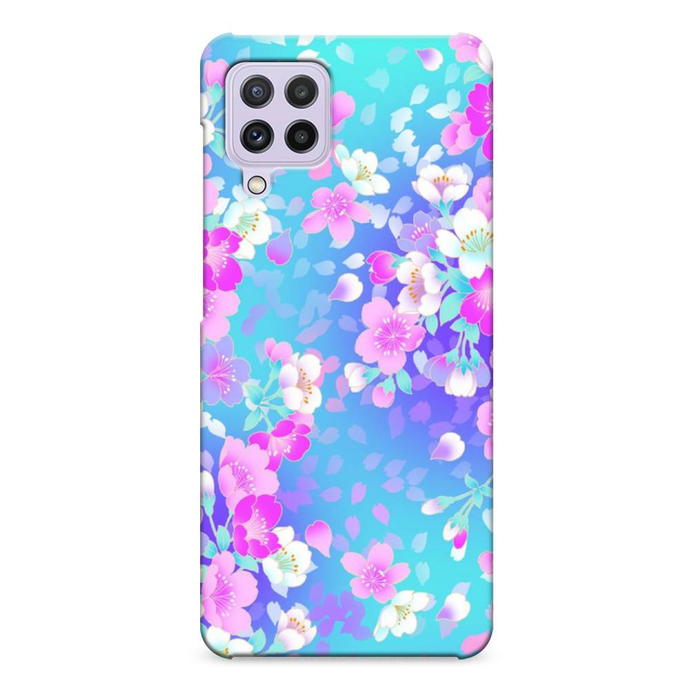 

Пластиковый чехол "Яблоневые цветы" на Samsung Galaxy A22