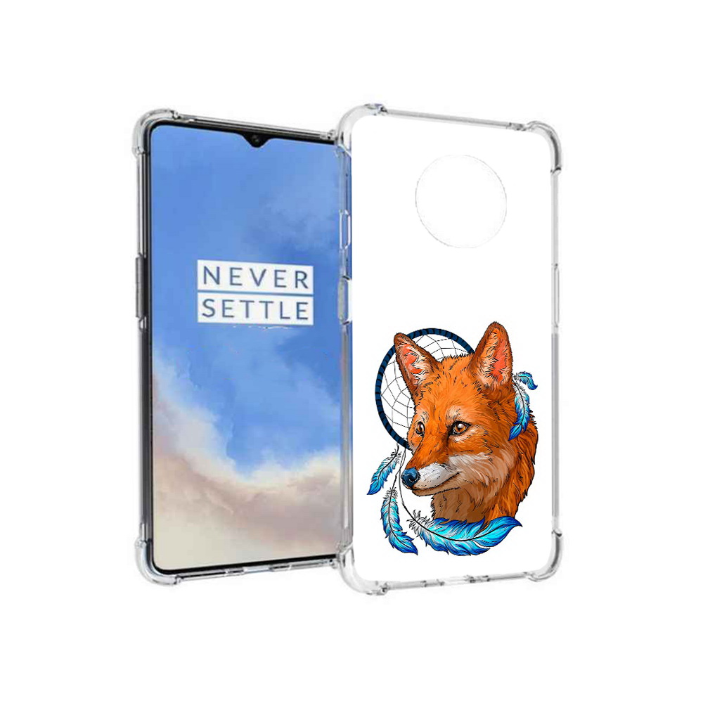 

Чехол MyPads Tocco для OnePlus 7T лиса и ловец снов (PT227044.138.438), Прозрачный, Tocco