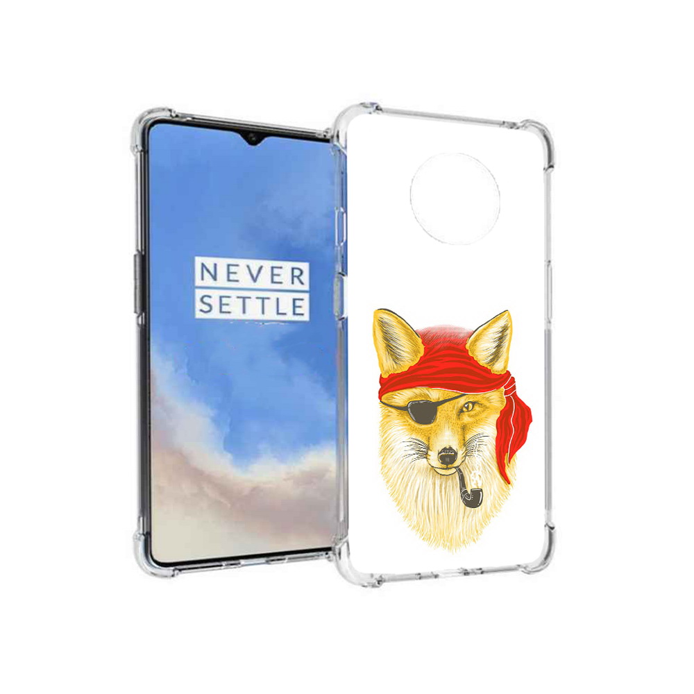 

Чехол MyPads Tocco для OnePlus 7T лиса-пират (PT227044.138.440), Прозрачный, Tocco