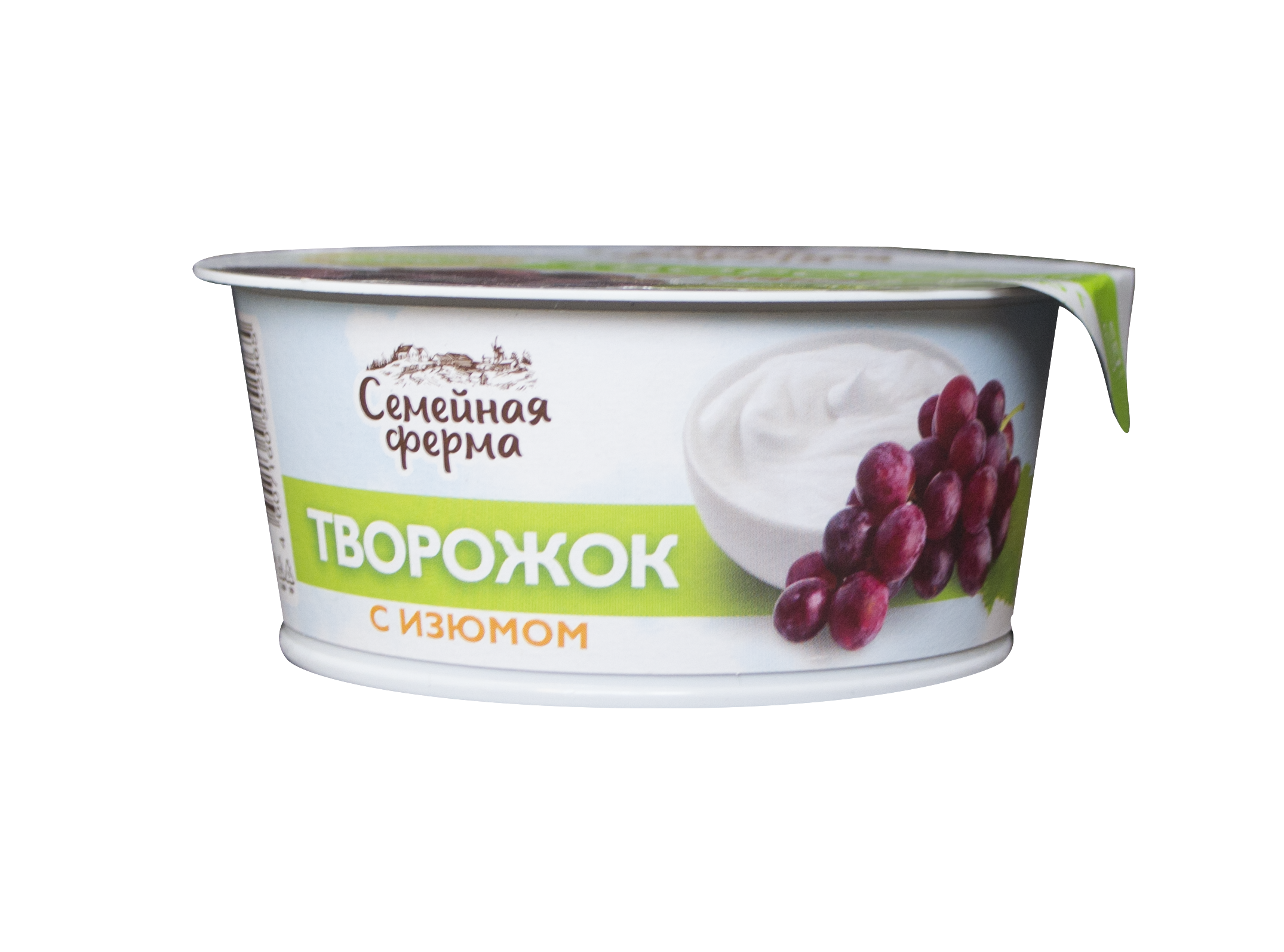 

Творожок Семейная ферма с изюмом 130 г