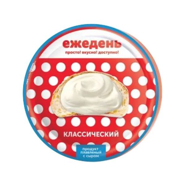 

Плавленый продукт Ежедень Классический 45% 130/140 г