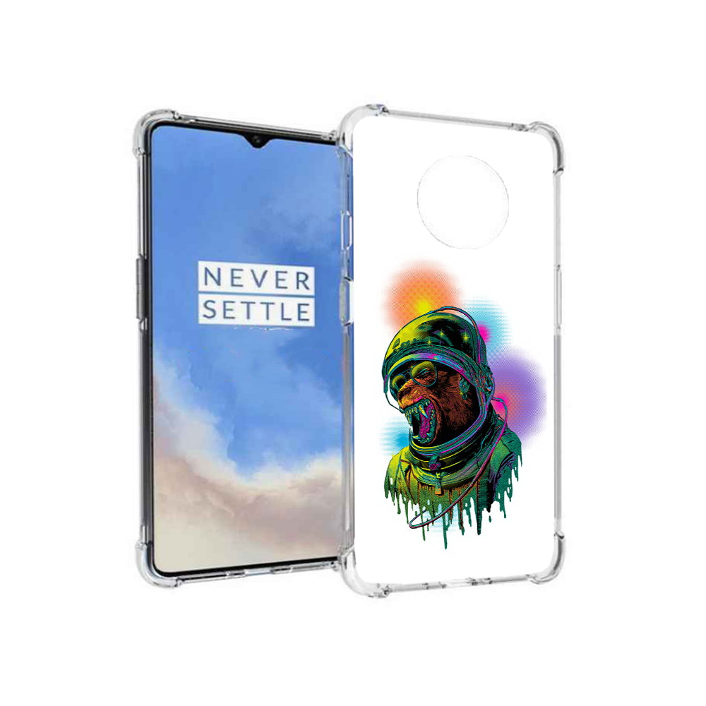 

Чехол MyPads Tocco для OnePlus 7T медведь космонавт (PT227044.138.466), Прозрачный, Tocco