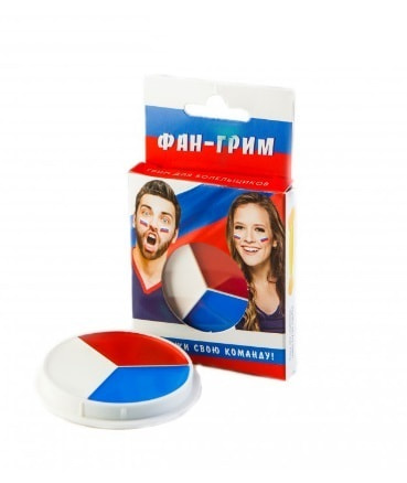 

Театральный грим 3 цвета ФАНГРИМ (красный, белый,синий) ftk16 ftk16, Разноцветный, ftk16