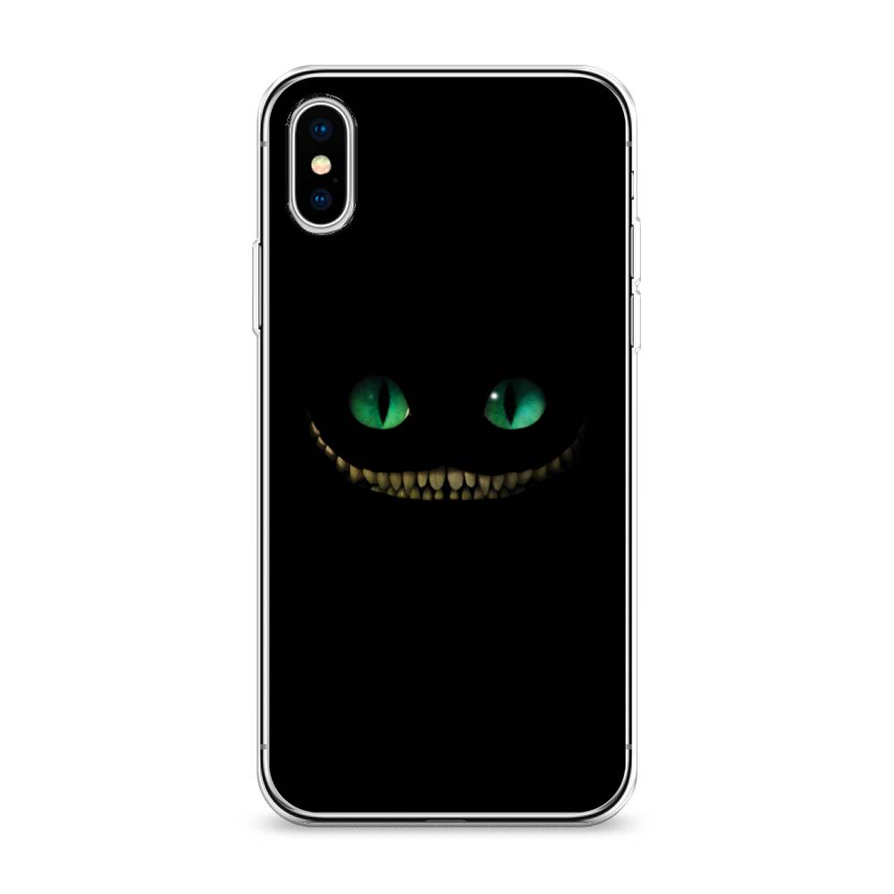 

Чехол Awog на Apple iPhone XS Max (10S Max) Зеленоглазый чеширский кот", Разноцветный, 11950-10