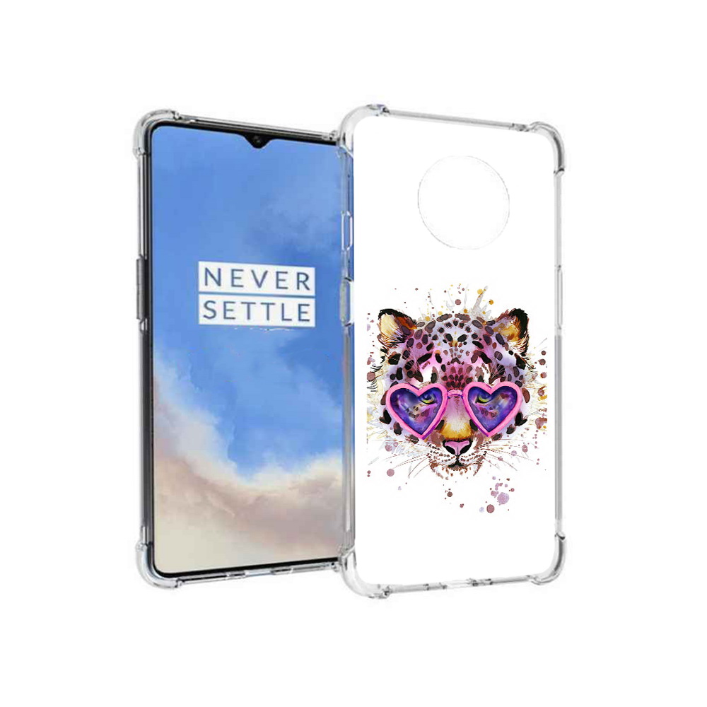 

Чехол MyPads Tocco для OnePlus 7T модный леопард (PT227044.138.480), Прозрачный, Tocco