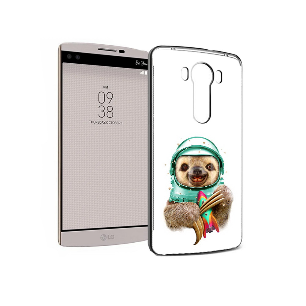 

Чехол MyPads Tocco для LG V10 Ленивец астронавт (PT25325.78.104), Прозрачный, Tocco