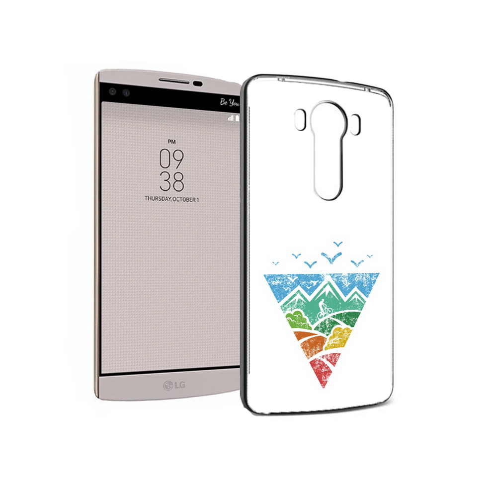 

Чехол MyPads Tocco для LG V10 Лес земля море чайки (PT25325.78.105), Прозрачный, Tocco