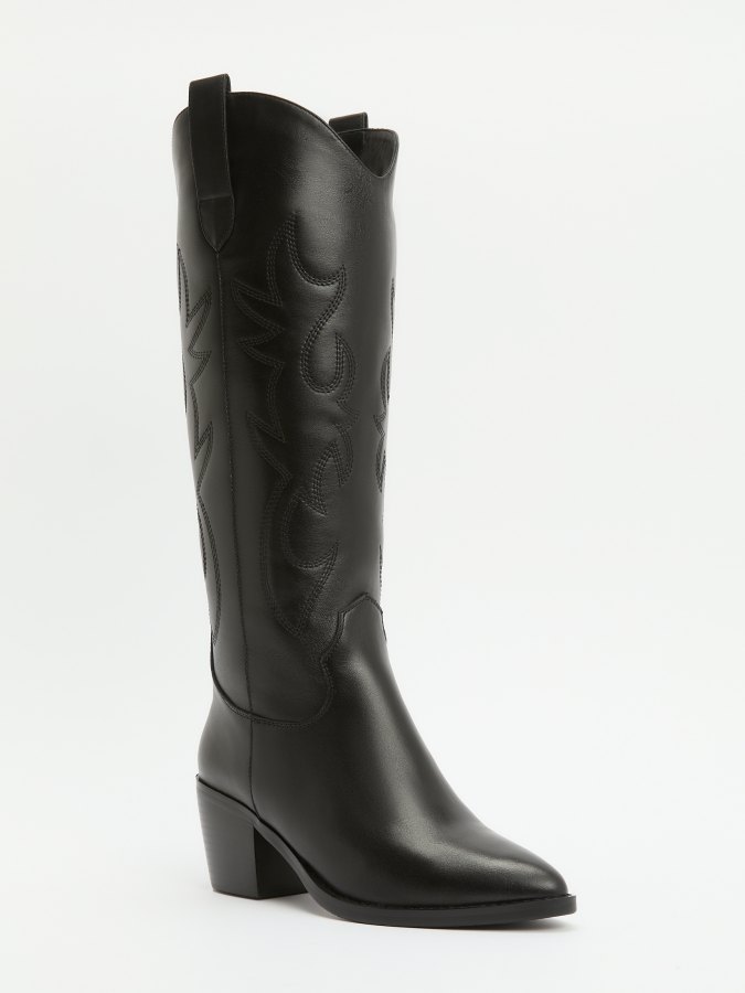 

Сапоги женские Tendance TW-A38-90 черные 37 EU, Черный, TW-A38-90
