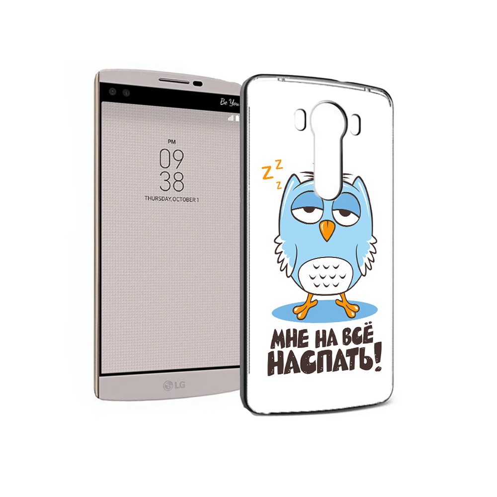 

Чехол MyPads Tocco для LG V10 Мне на все наспать (PT25325.78.120), Прозрачный, Tocco