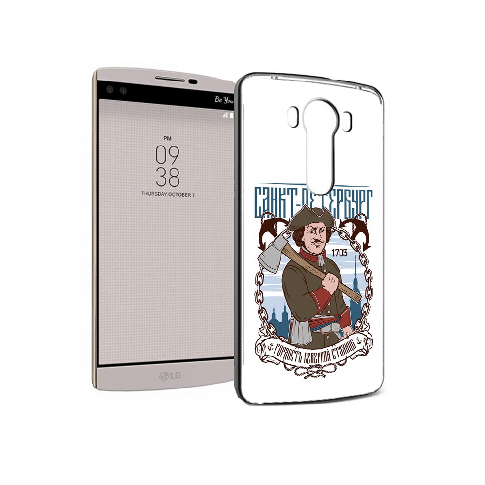 

Чехол MyPads Tocco для LG V10 Петр первый (PT25325.78.134), Прозрачный, Tocco