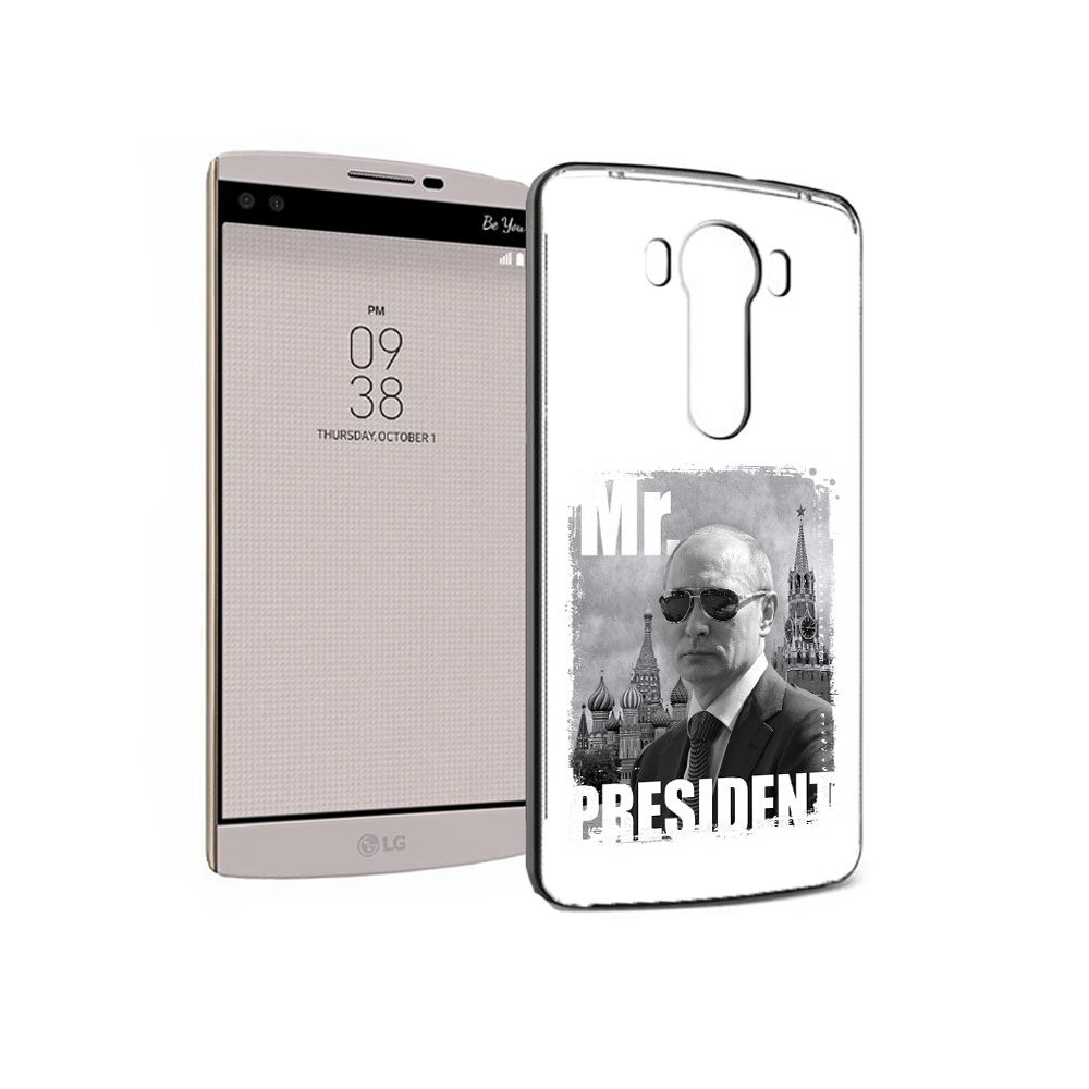 

Чехол MyPads Tocco для LG V10 Путин (PT25325.78.141), Прозрачный, Tocco