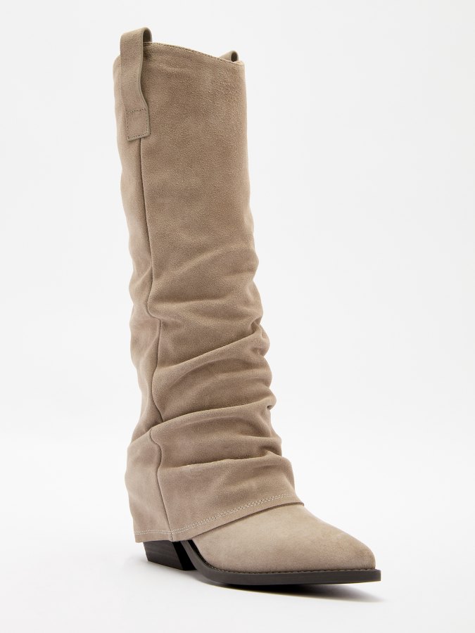

Сапоги женские Tendance CLF785K-04 серые 37 EU, Серый, CLF785K-04