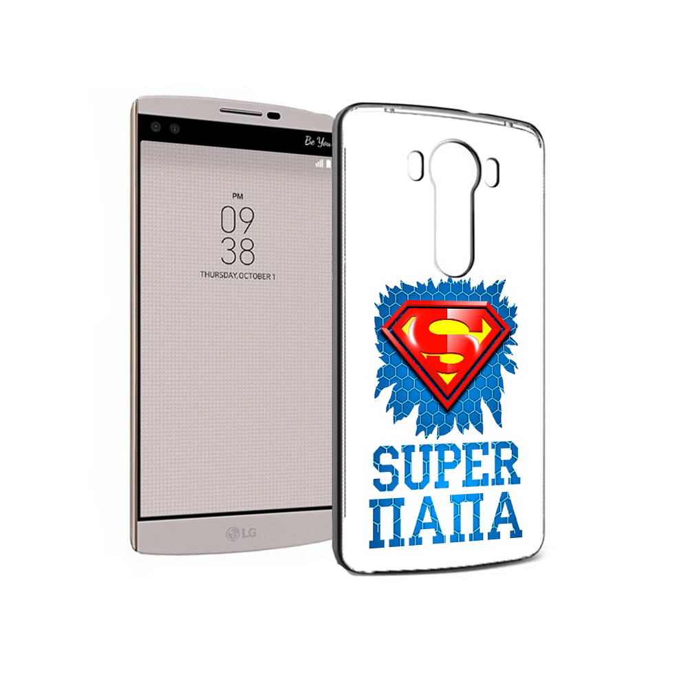 

Чехол MyPads Tocco для LG V10 Супер Папа (PT25325.78.165), Прозрачный, Tocco