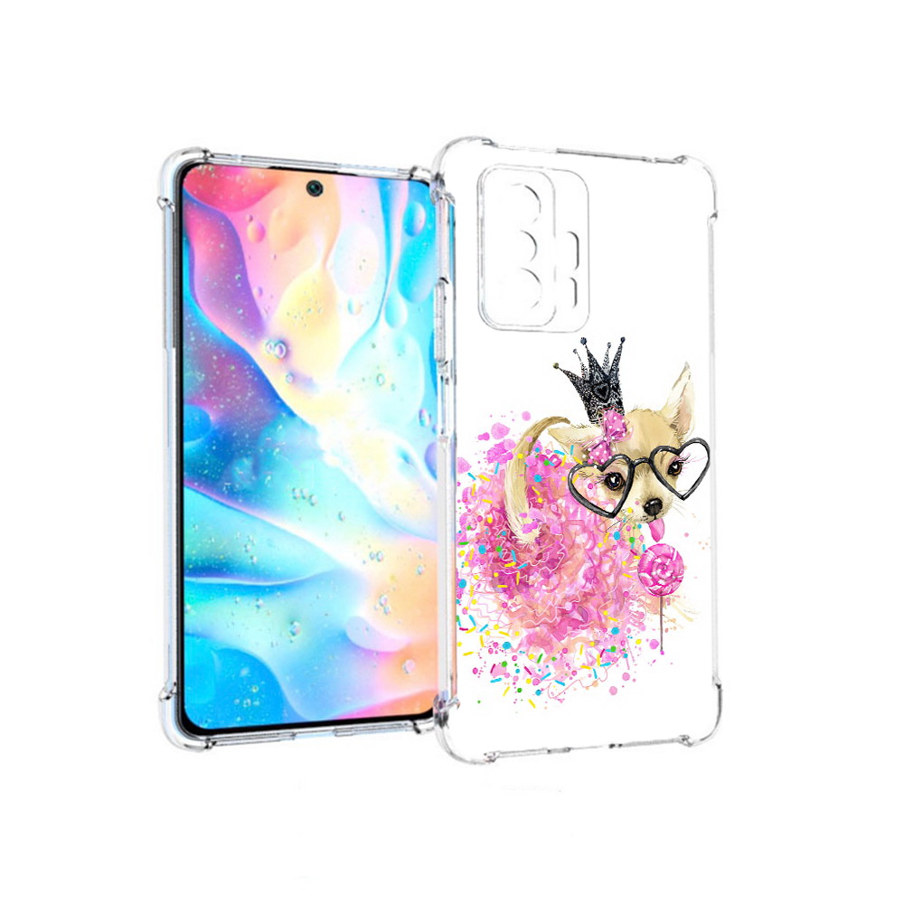 

Чехол MyPads Tocco для Xiaomi 11T Pro сладкая принцесса (PT163474.285.606), Прозрачный, Tocco