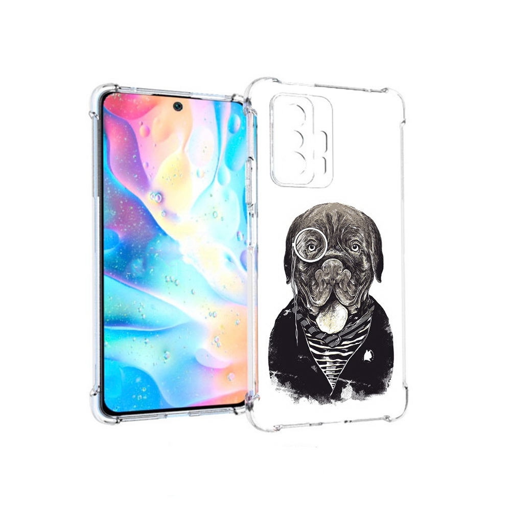 

Чехол MyPads Tocco для Xiaomi 11T Pro солидный песик (PT163474.285.615), Прозрачный, Tocco