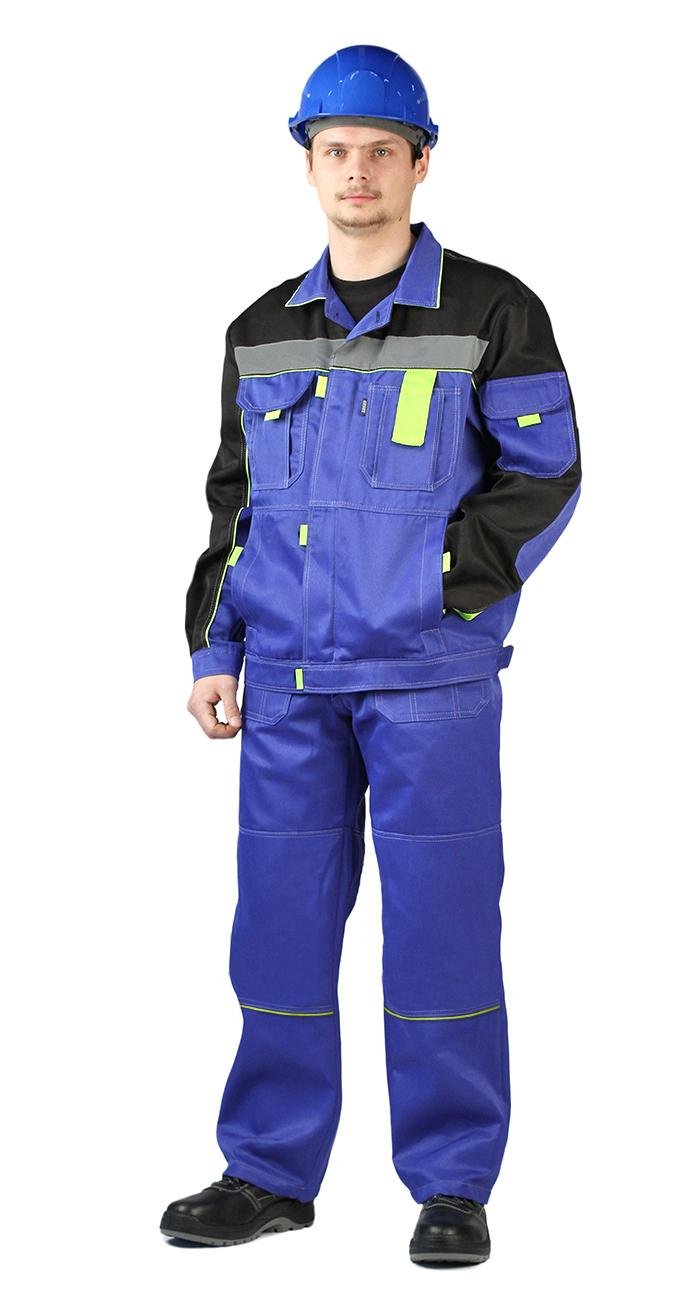 

Костюм рабочий мужской Ursus РОЛЬФ василек/черный/лимон 52-54 RU, 170-176 см, Синий, РОЛЬФ