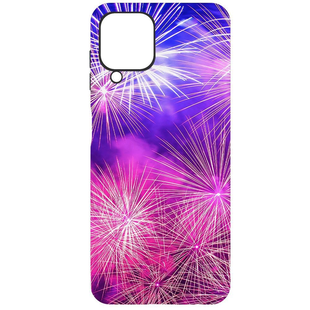

Чехол-накладка Krutoff Софт Кейс Салют для Samsung Galaxy A22/M22 (A225/M225) черный