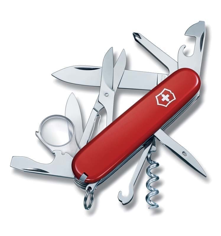 фото Нож перочинный victorinox explorer, 91 мм, 16 функций, красный