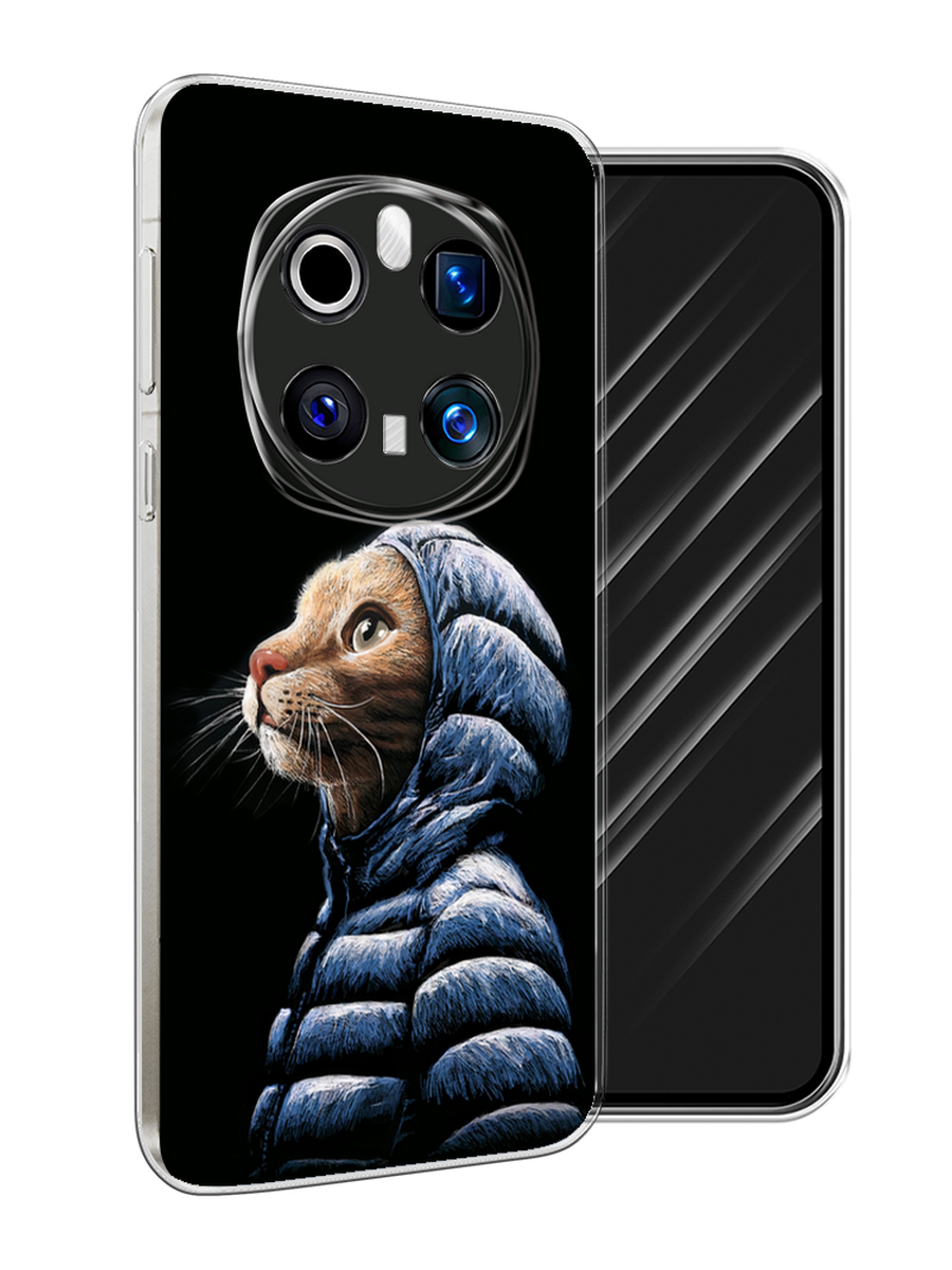

Чехол Awog на Honor Magic 7 Pro "Кот в капюшоне", Черный;бежевый;синий, 6125650-1