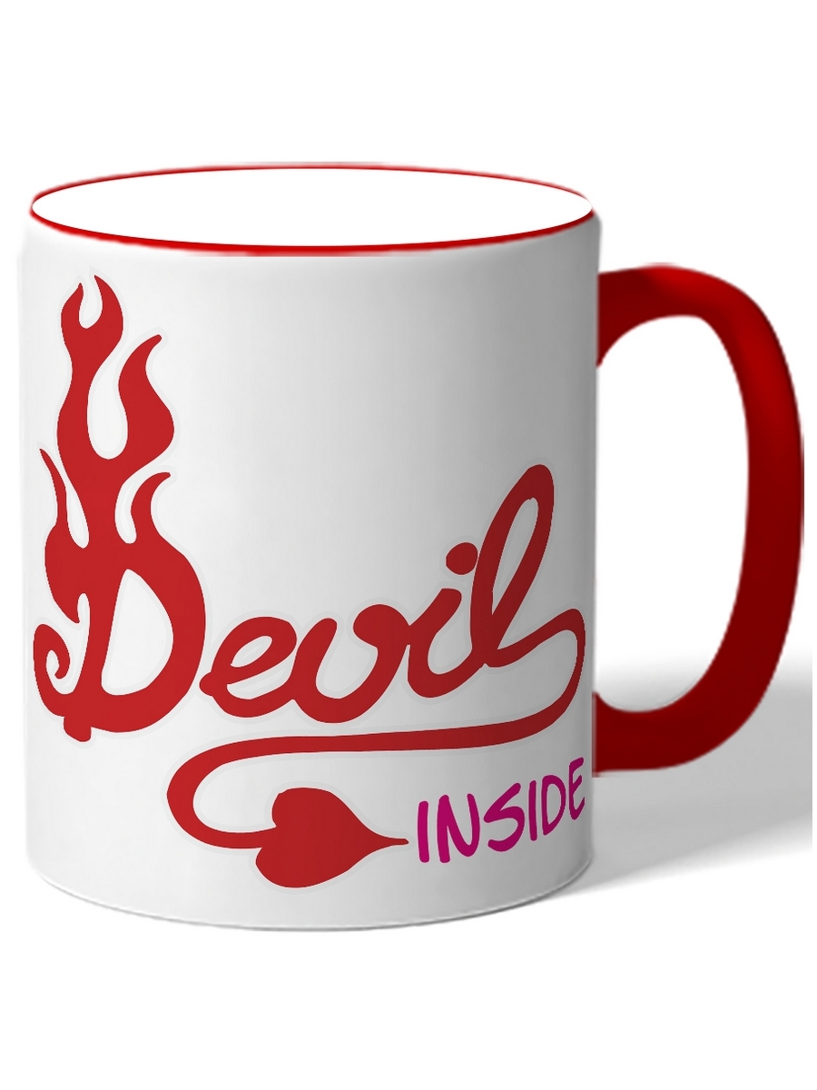 фото Кружка drabs devil inside, дьявол внутри