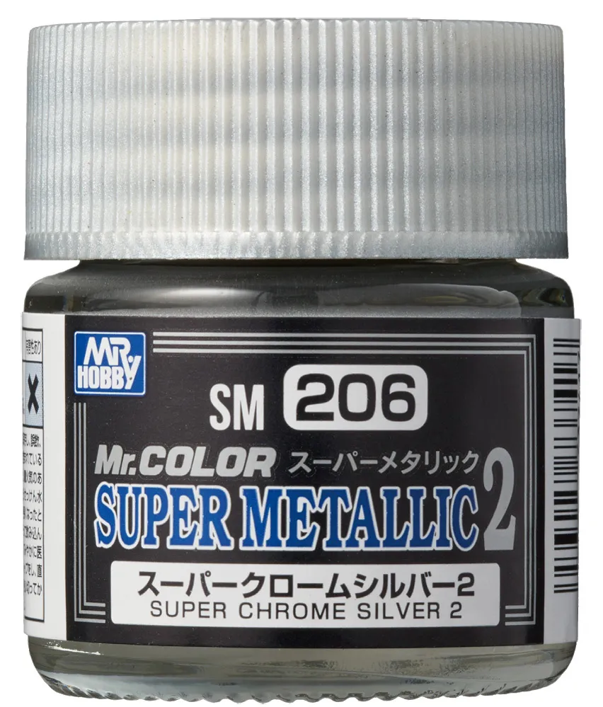 

Краска Gunze Sangyo Super Chrome Silver 2 SM206