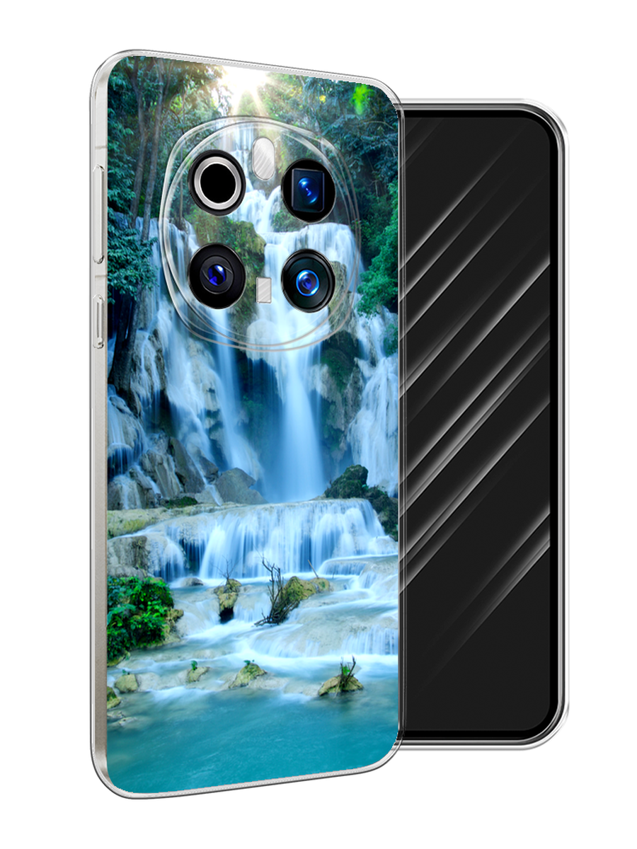 

Чехол Awog на Honor Magic 7 Pro "Водопад 8", Голубой;зеленый, 6125650-1