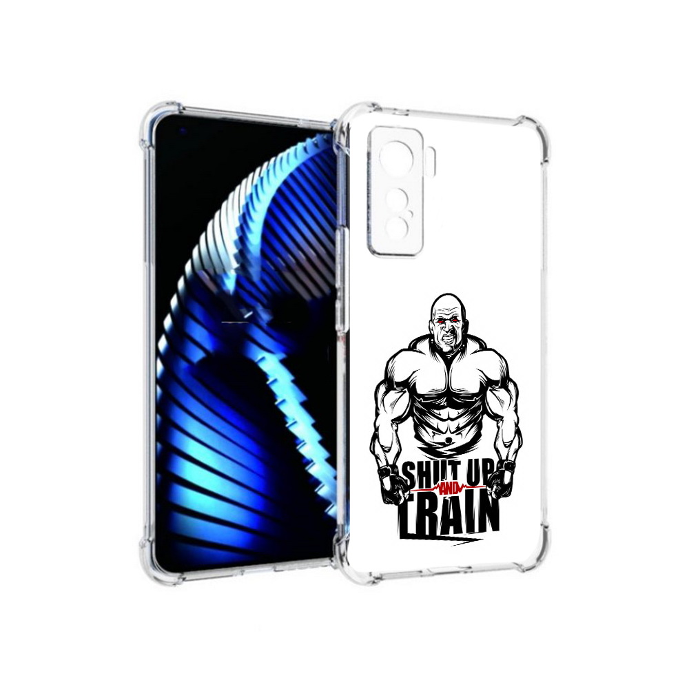 

Чехол MyPads Tocco для Vivo iQOO 5 здоровое тело, Прозрачный, Tocco