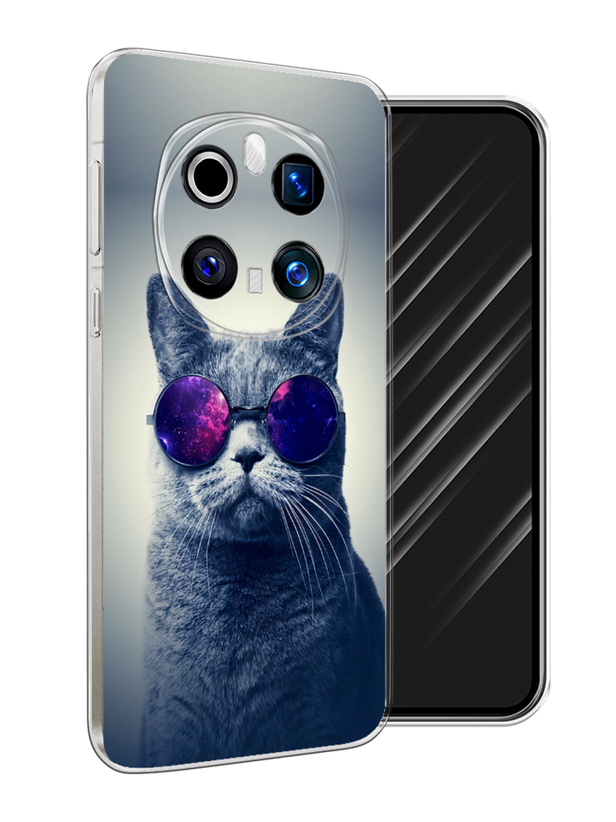 

Чехол Awog на Honor Magic 7 Pro "Космический кот", Бордовый, 6125650-1