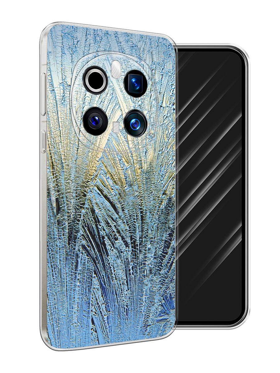 

Чехол Awog на Honor Magic 7 Pro "Лёд", Голубой, 6125650-1