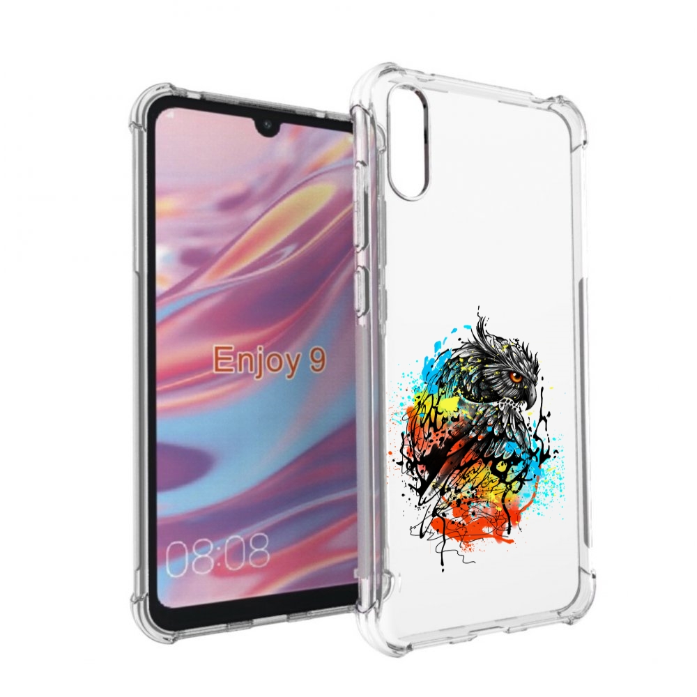 

Чехол бампер MyPads Творческая сова для Huawei Enjoy 9., Прозрачный, Tocco
