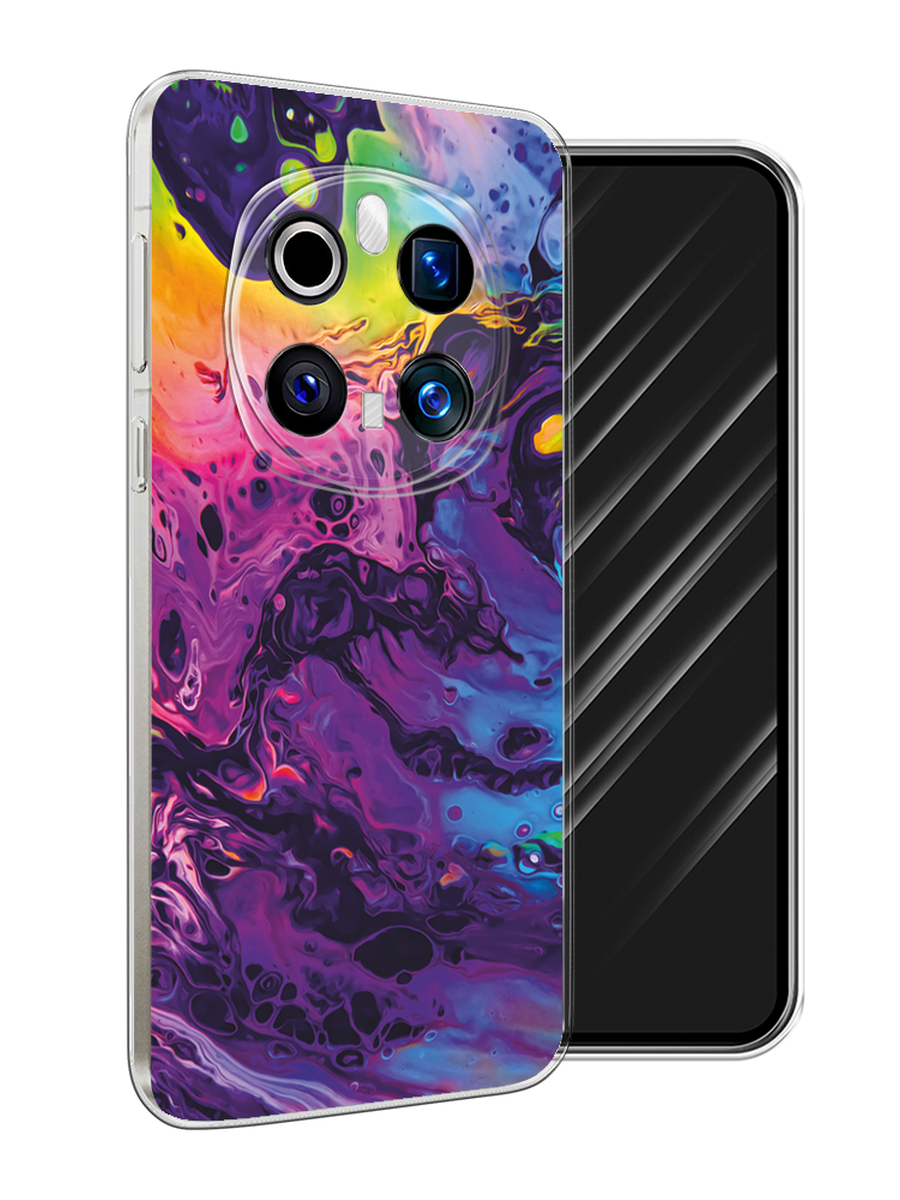 

Чехол Awog на Honor Magic 7 Pro "ACID fluid", Бордовый, 6125650-1