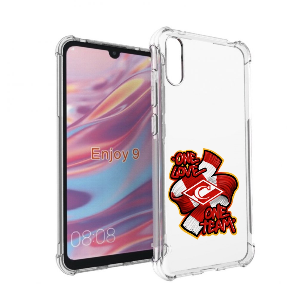Чехол бампер MyPads ФК спарак 1 любовь для Huawei Enjoy 9.