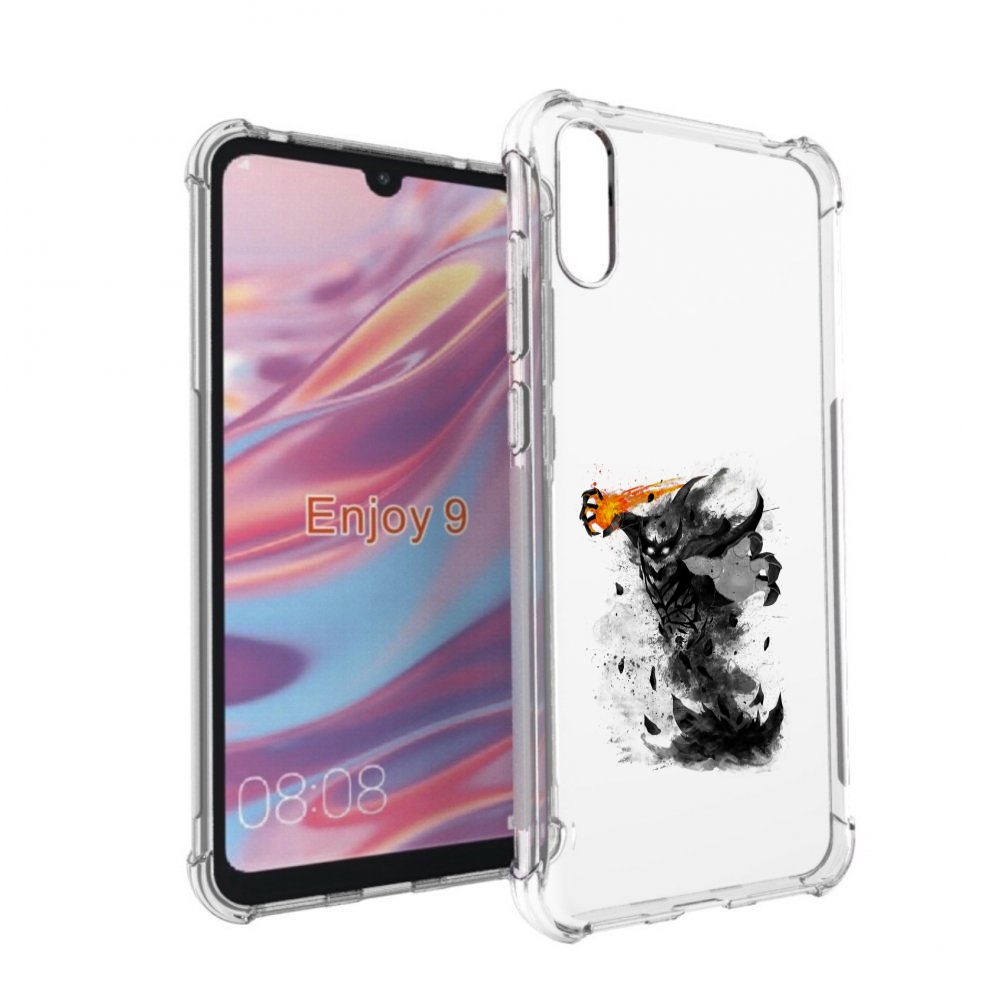 

Чехол бампер MyPads nevermore черно белый для Huawei Enjoy 9., Прозрачный, Tocco